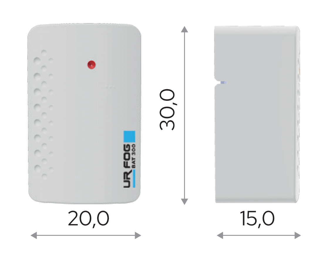 UR FOG Nebelsystem BAT 300 Ajax Ready UR FOG Nebelsystem BAT 300 Ajax Ready Detailansicht Bild 2 | EPS