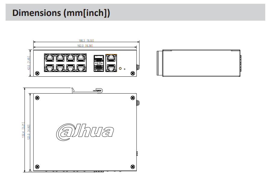 Dahua D-CHS4212-8GT-110 Detailansicht Bild 7 | EPS