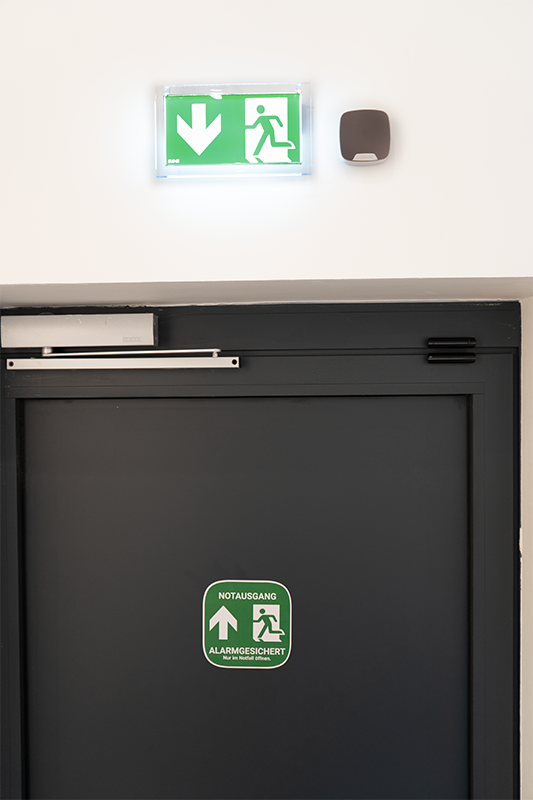 EPS Aufkleber Notausgang Detailansicht Bild 2 | EPS