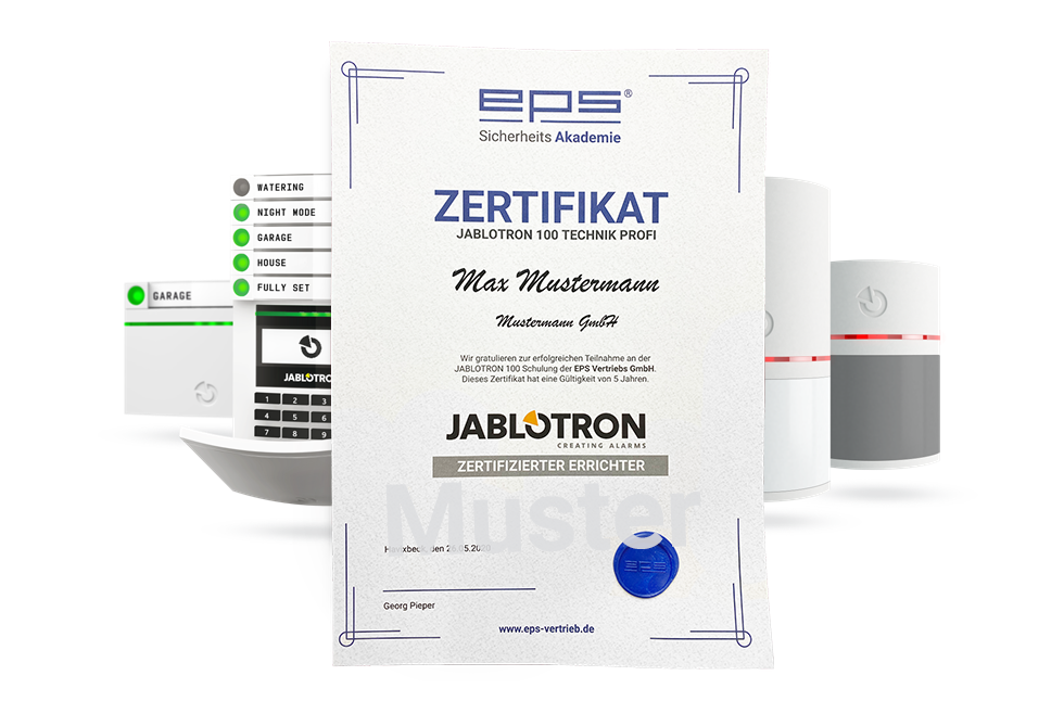 Jablotron Grundlagen Schulung 20.10.2026 Bensheim (Frankfurt)