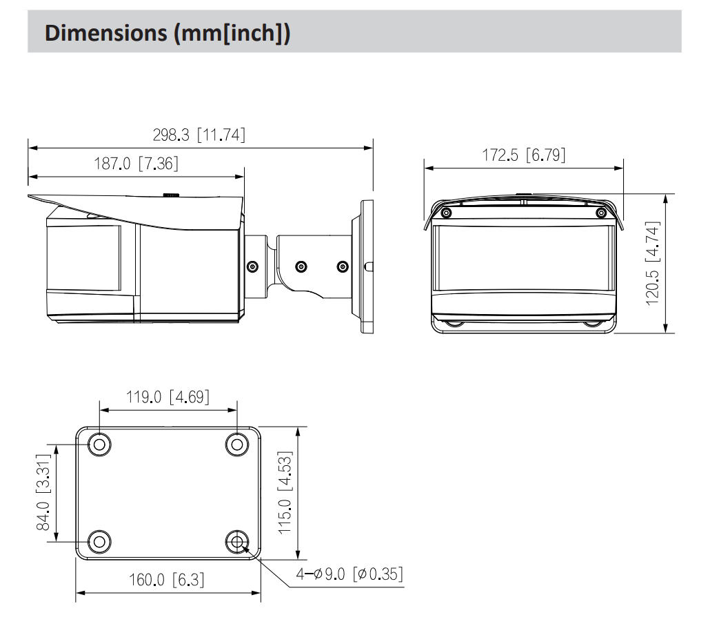 Dahua D-IPC-PFW83242-A180-S2 Detailansicht Bild 2 | EPS