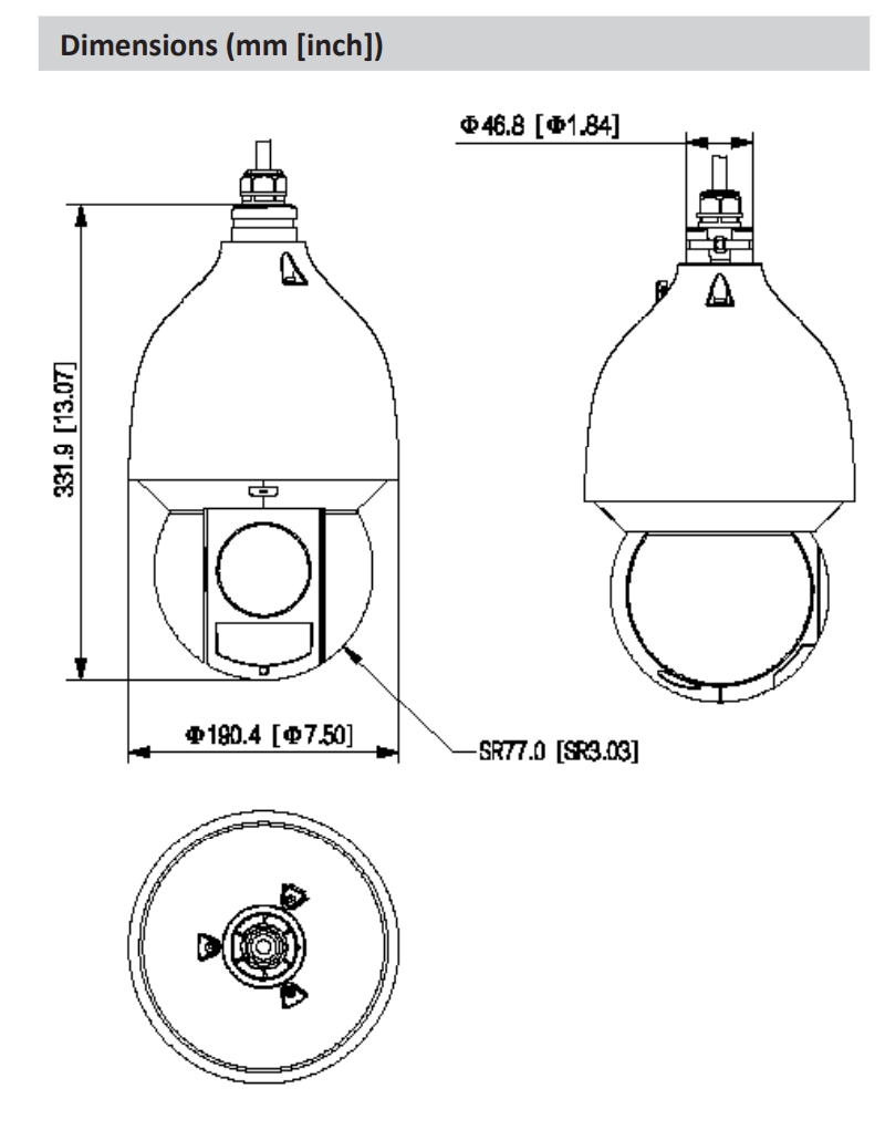 Dahua D-SD5A445GB-HNR | EPS