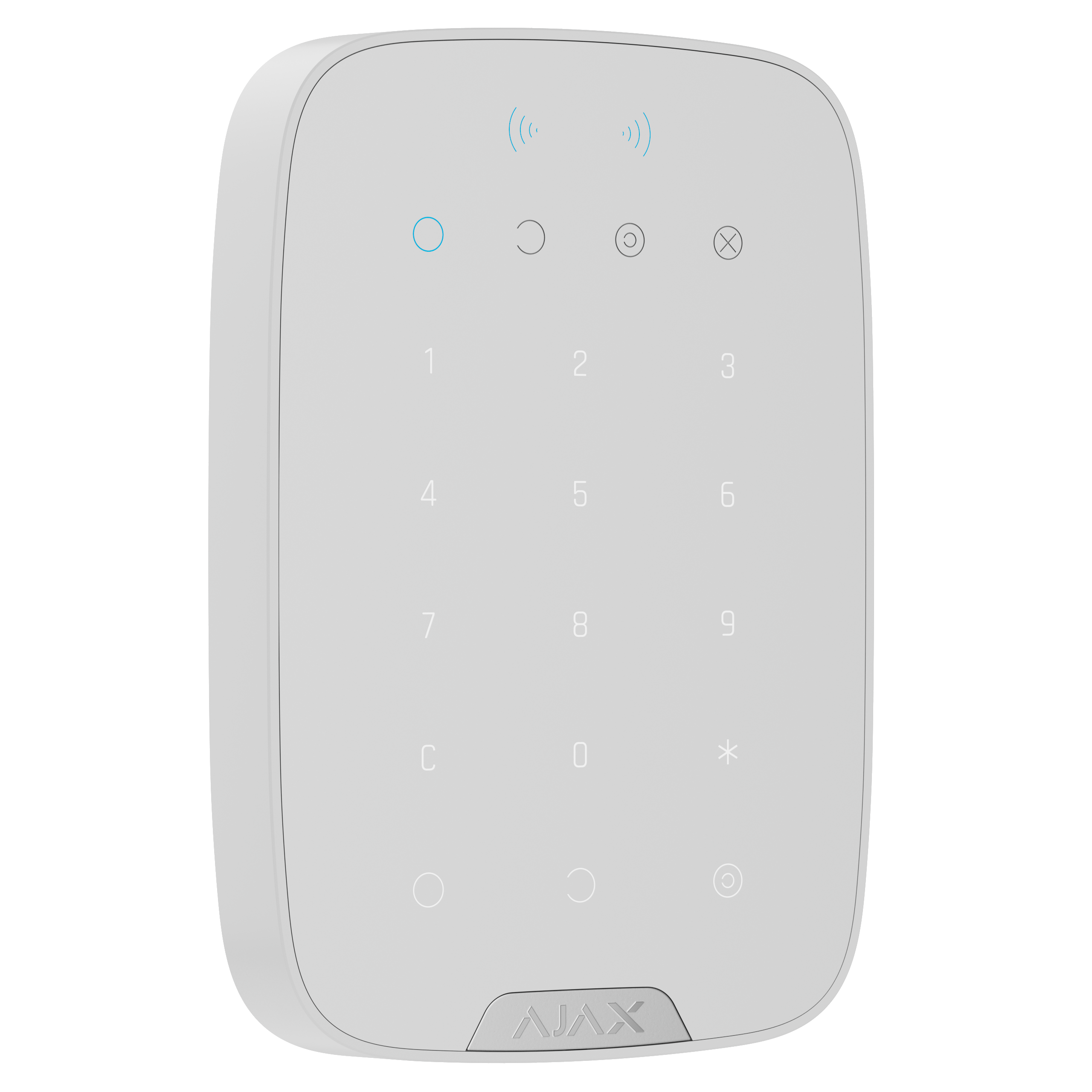 Ajax Superior KeyPad Plus G3 Jeweller Weiß Ajax Superior KeyPad Plus G3 Jeweller Weiß Detailansicht Bild 7 | EPS