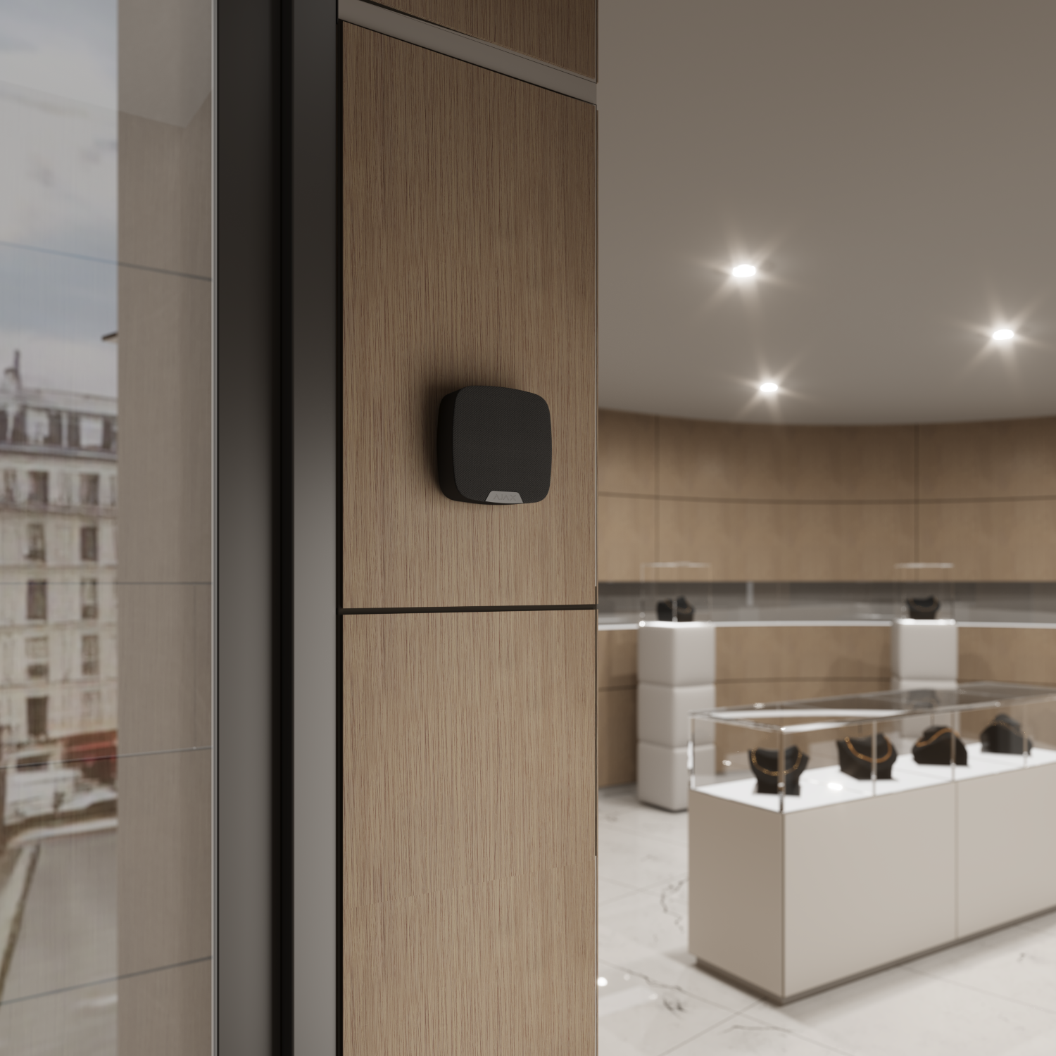 Ajax SpeakerPhone Jeweller Schwarz Ajax SpeakerPhone Jeweller Schwarz Detailansicht Bild 10 | EPS