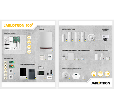 Jablotron PI-DEPANEL100+ Präsentation Doppelpanel JABLOTRON 100+ | EPS