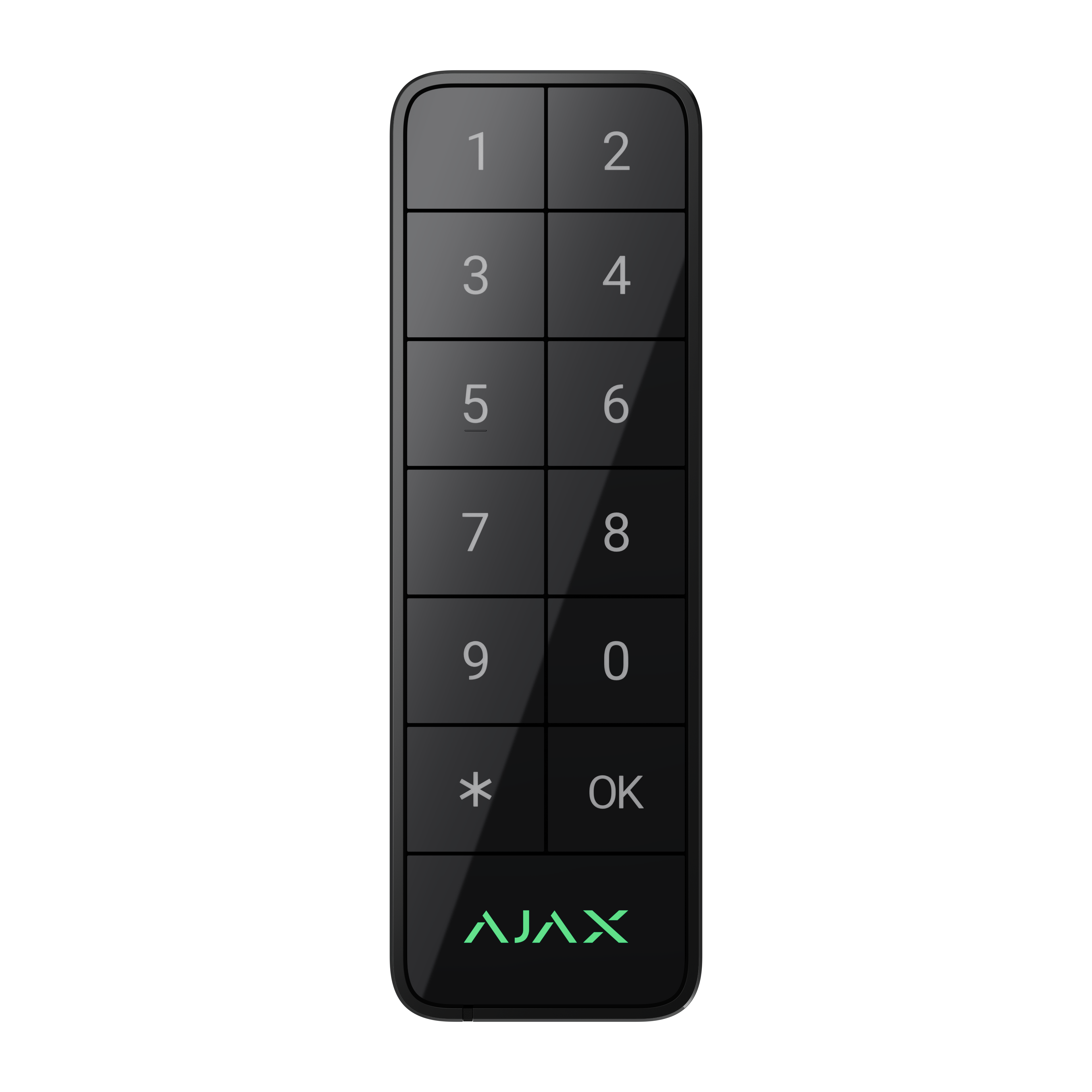 Ajax Superior KeyPad Outdoor Fibra Schwarz Ajax Superior KeyPad Outdoor Fibra Schwarz Detailansicht Bild 3 | EPS