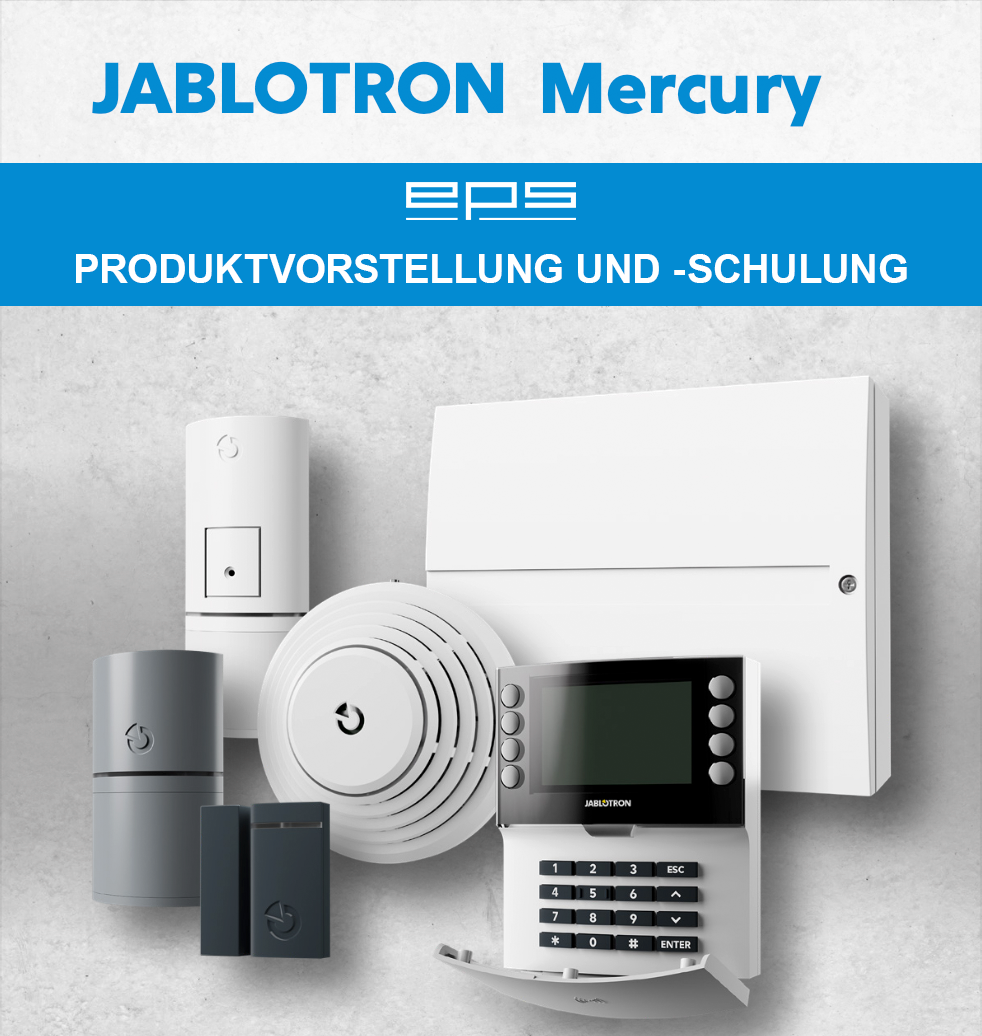 Einführung Jablotron Mercury Jetzt auf die Warteliste setzen.