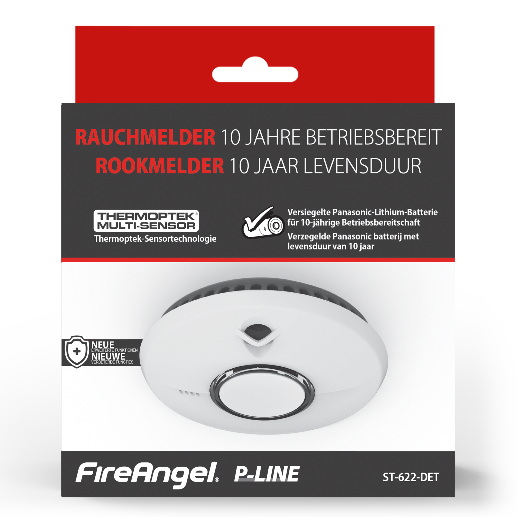FireAngel ST-622-DE P-Line Thermoptek Rauchwarnmelder FireAngel ST-622-DE P-Line Thermoptek Rauchwarnmelder Detailansicht Bild 6 | EPS