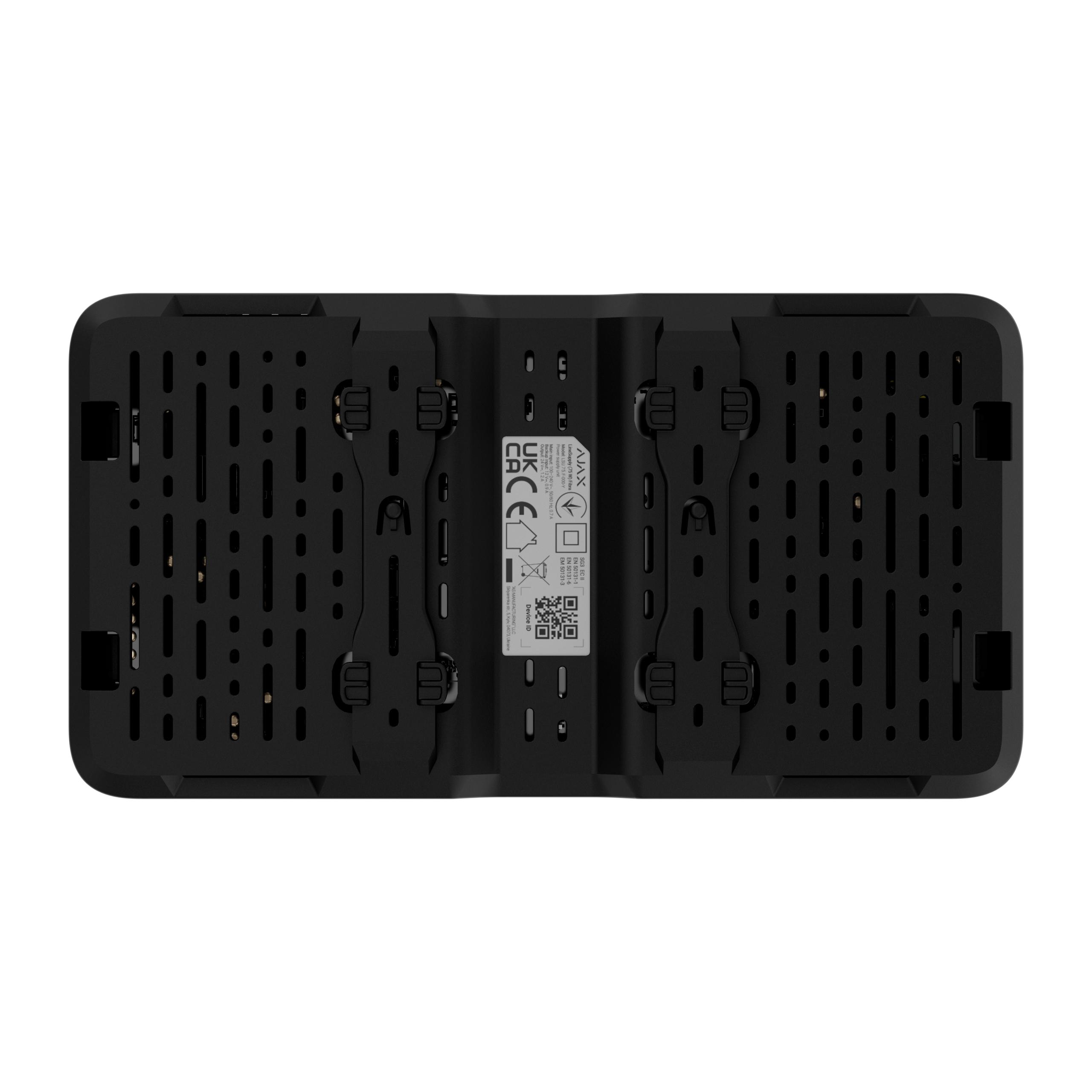 Ajax Superior LineSupply (75 W) Fibra Schwarz Detailansicht Bild 16 | EPS
