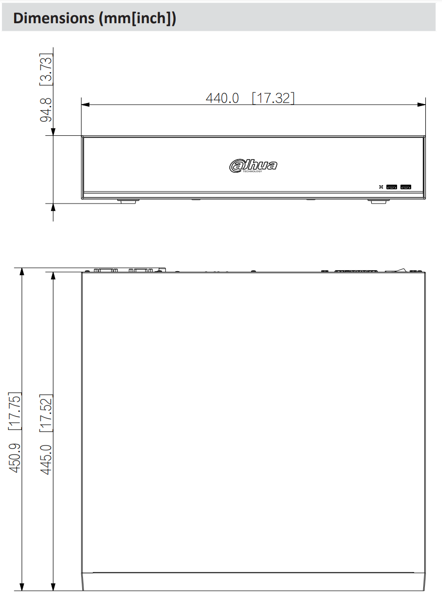 Dahua D-NVR5832-I-L Detailansicht Bild 3 | EPS