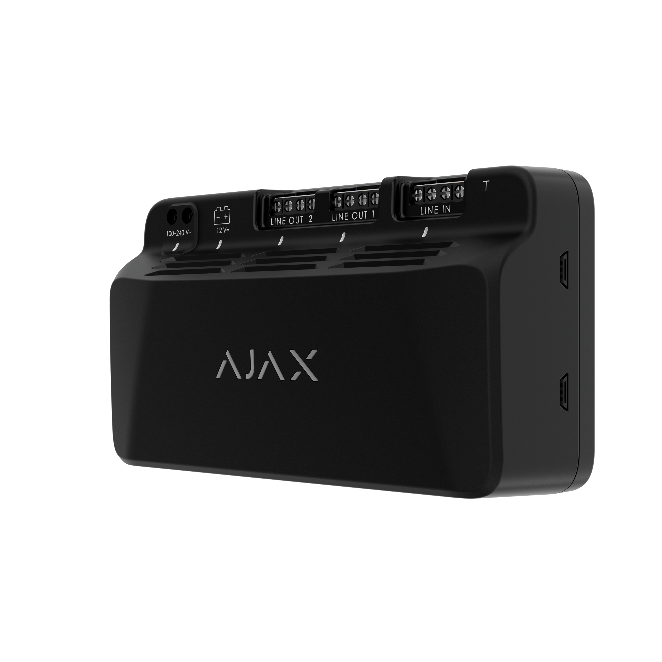 Ajax Superior LineSupply (75 W) Fibra Schwarz Detailansicht Bild 4 | EPS