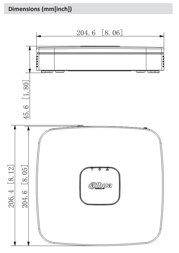 Dahua D-NVR4104-EI Dahua D-NVR4104-EI Detailansicht Bild 2 | EPS