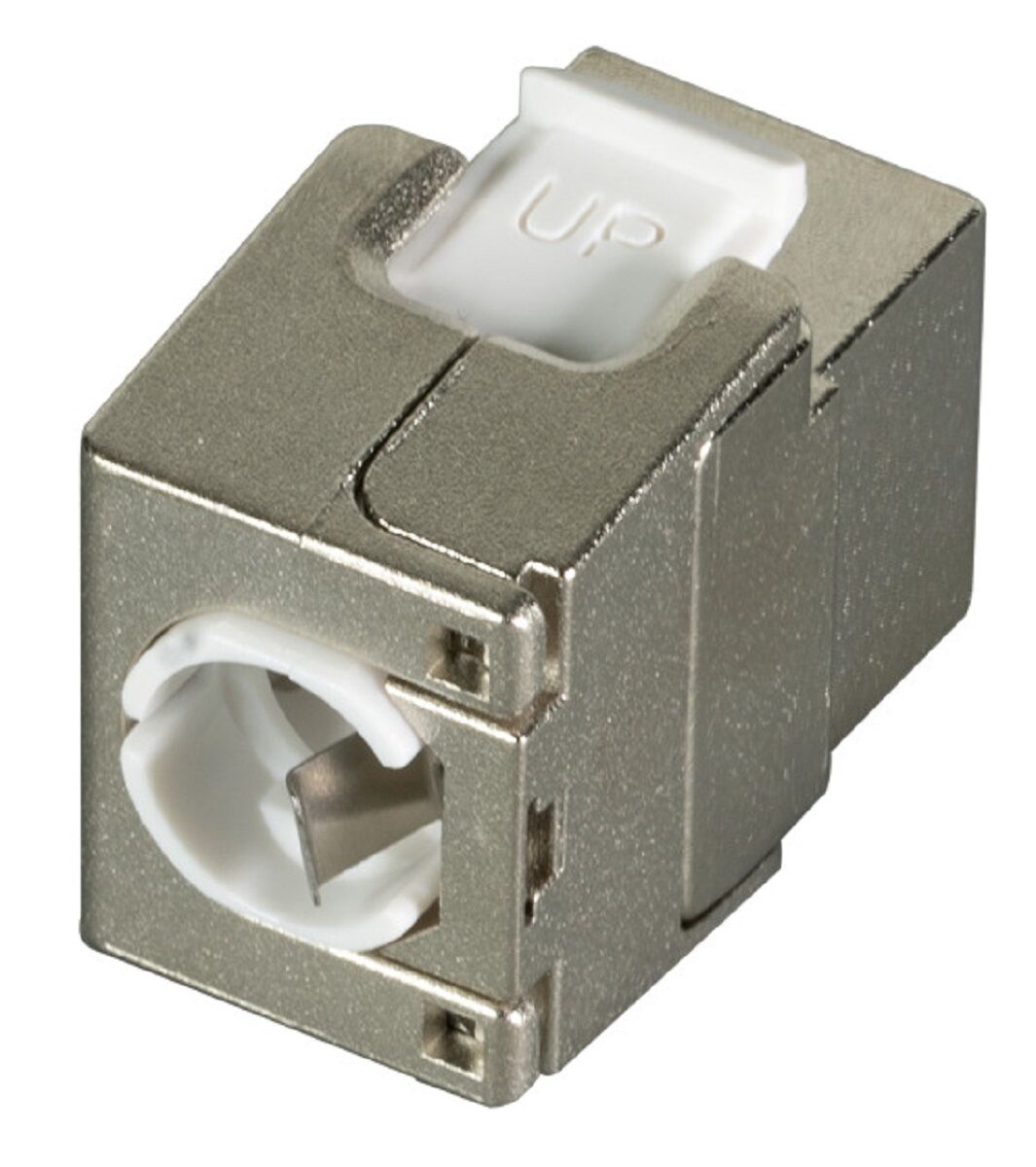 EPS RJ45 Shortbody Keystone STP, Cat.6A 500MHz mit integriertem Shutter Detailansicht Bild 6 | EPS