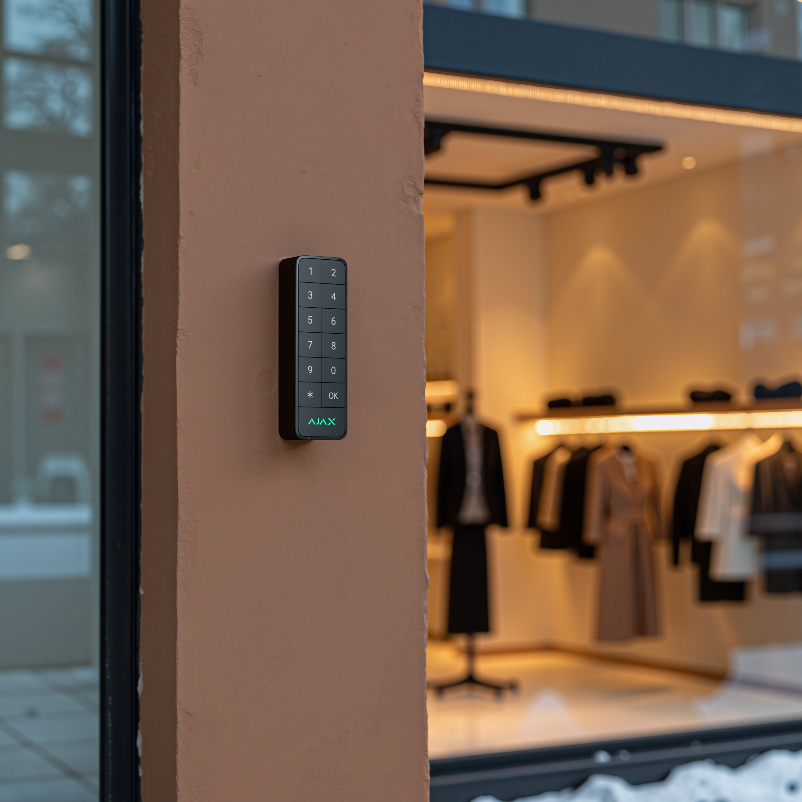 Ajax Superior KeyPad Outdoor Fibra Schwarz Ajax Superior KeyPad Outdoor Fibra Schwarz Detailansicht Bild 7 | EPS