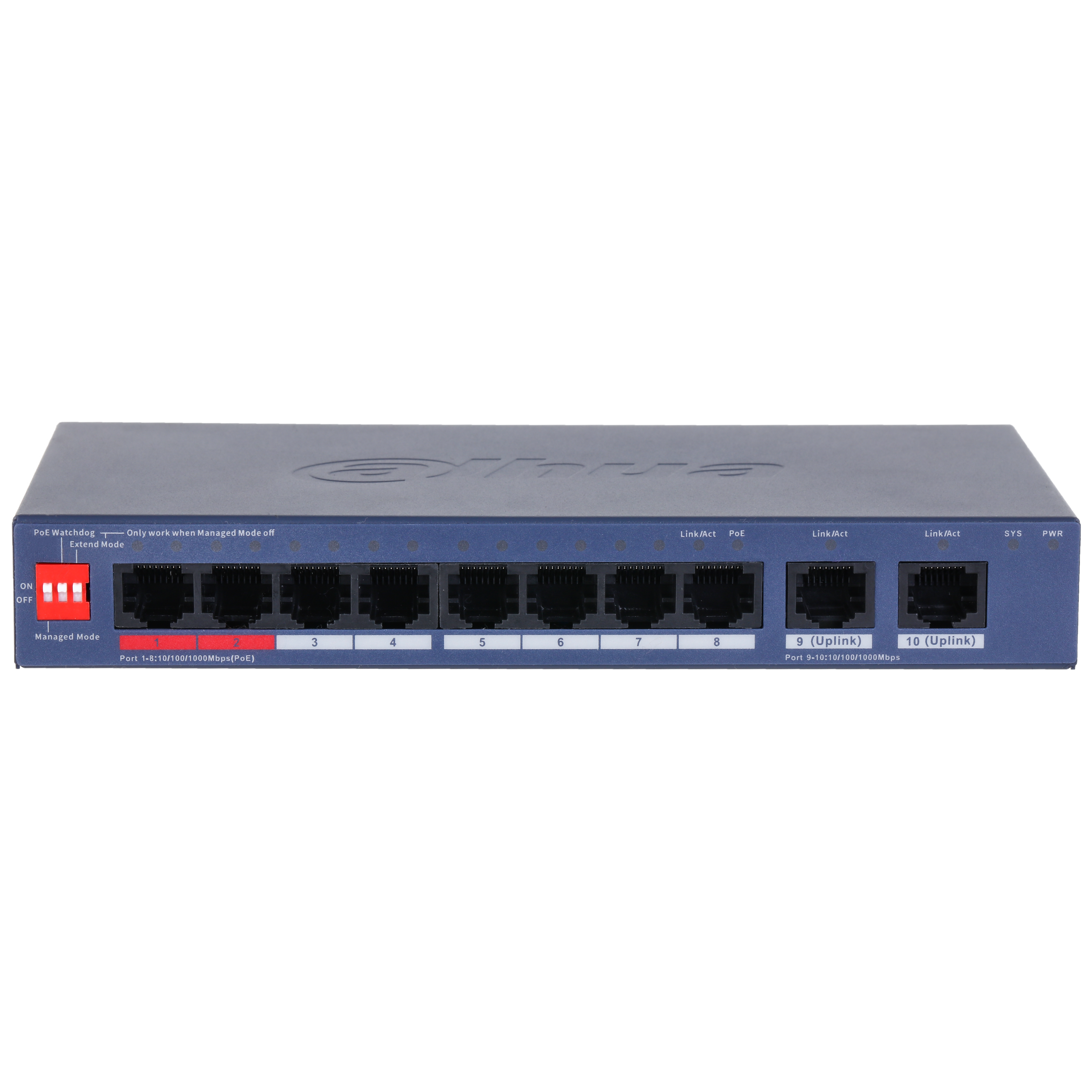Dahua D-CS4010-8GT-110-V2 Dahua D-CS4010-8GT-110-V2 Detailansicht Bild 2 | EPS