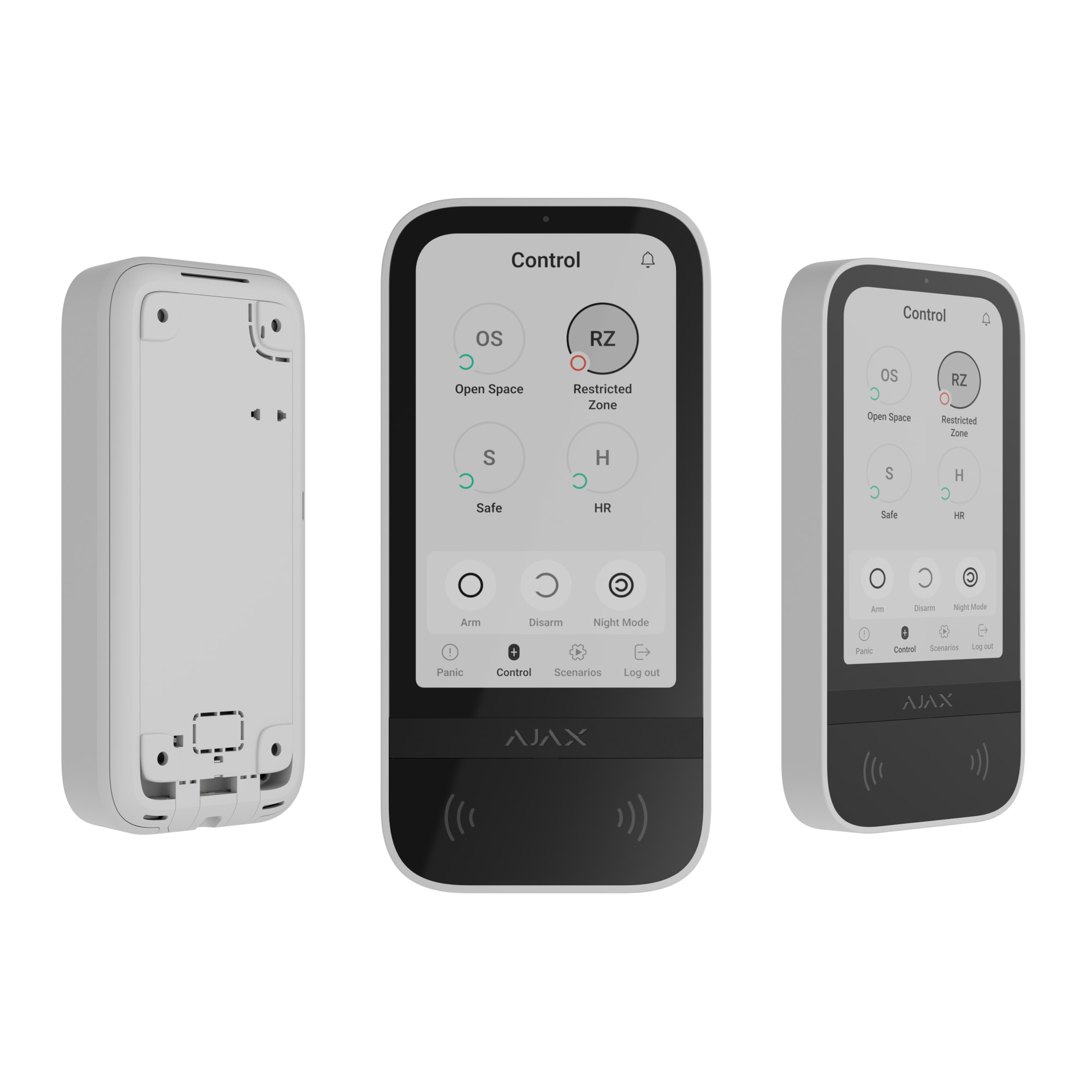 Ajax KeyPad TouchScreen Weiß Ajax KeyPad TouchScreen Weiß Detailansicht Bild 8 | EPS