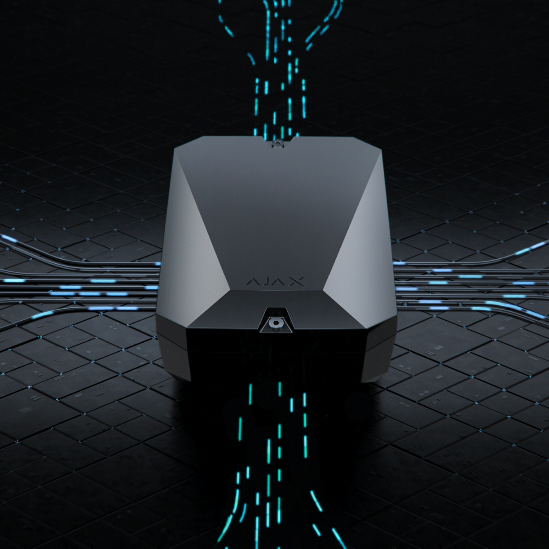 Ajax Superior MultiTransmitter Fibra Schwarz Detailansicht Bild 4 | EPS