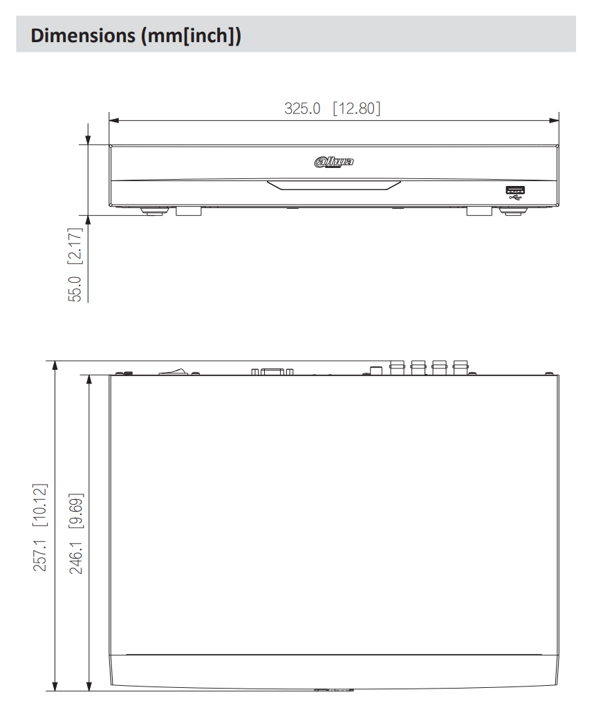 Dahua D-XVR5108H-4KL-I3(V2.0) Detailansicht Bild 5 | EPS