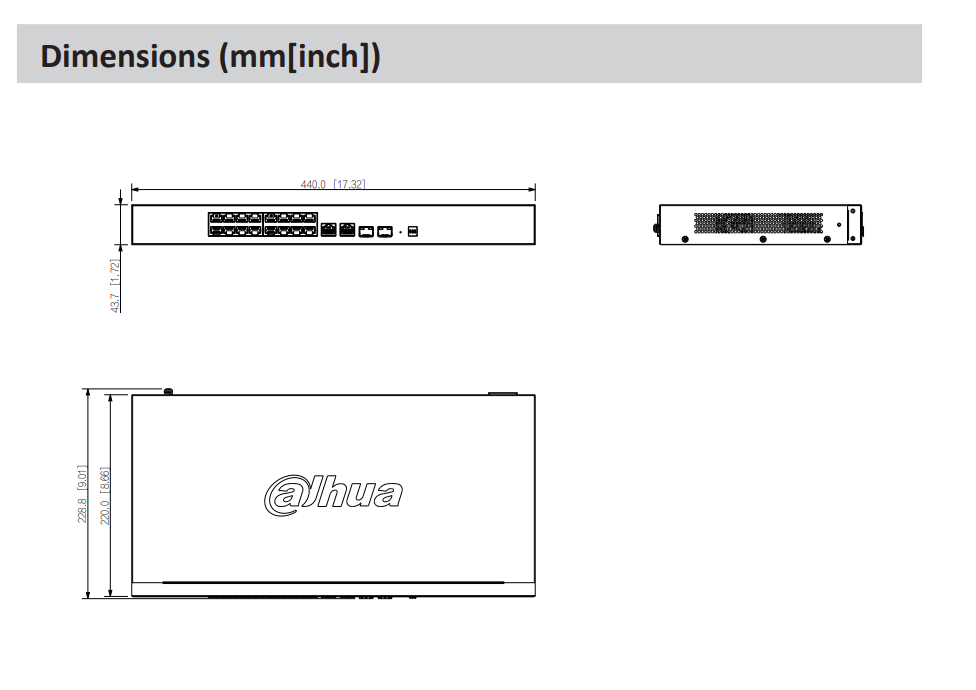 Dahua D-CS4218-16ET-240-V2 Dahua D-CS4218-16ET-240-V2 Detailansicht Bild 5 | EPS