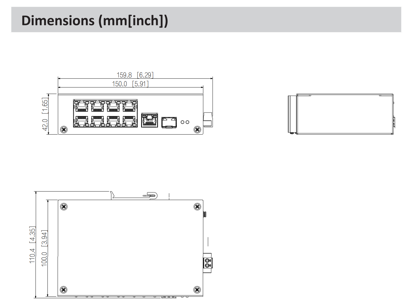 Dahua D-LR2110-8ET-120-V2 Dahua D-LR2110-8ET-120-V2 | EPS