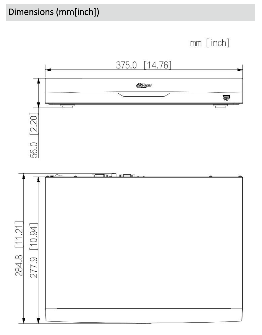 Dahua D-NVR5208-EI2 Dahua D-NVR5208-EI2 | EPS