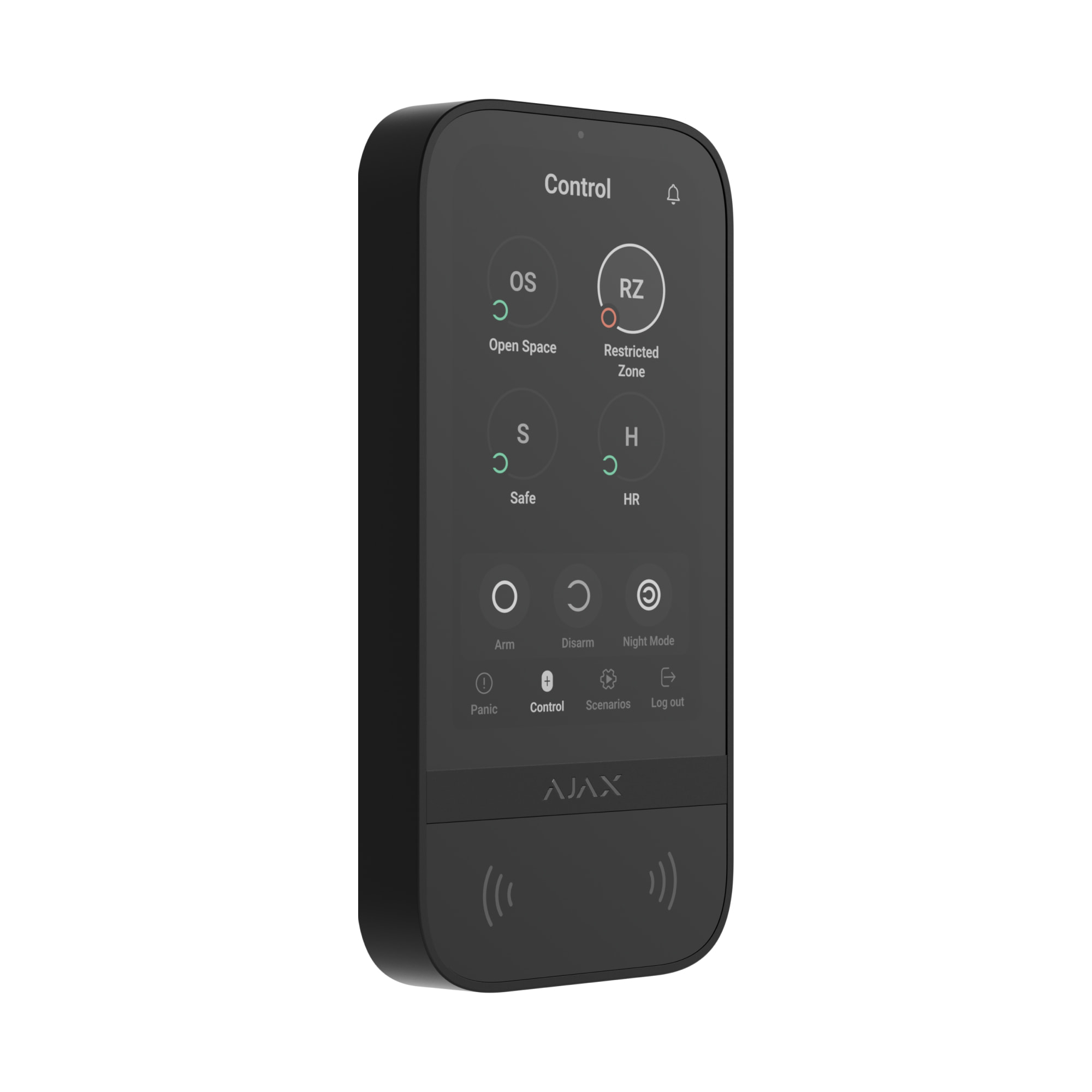 Ajax KeyPad TouchScreen Schwarz Ajax KeyPad TouchScreen Schwarz Detailansicht Bild 9 | EPS