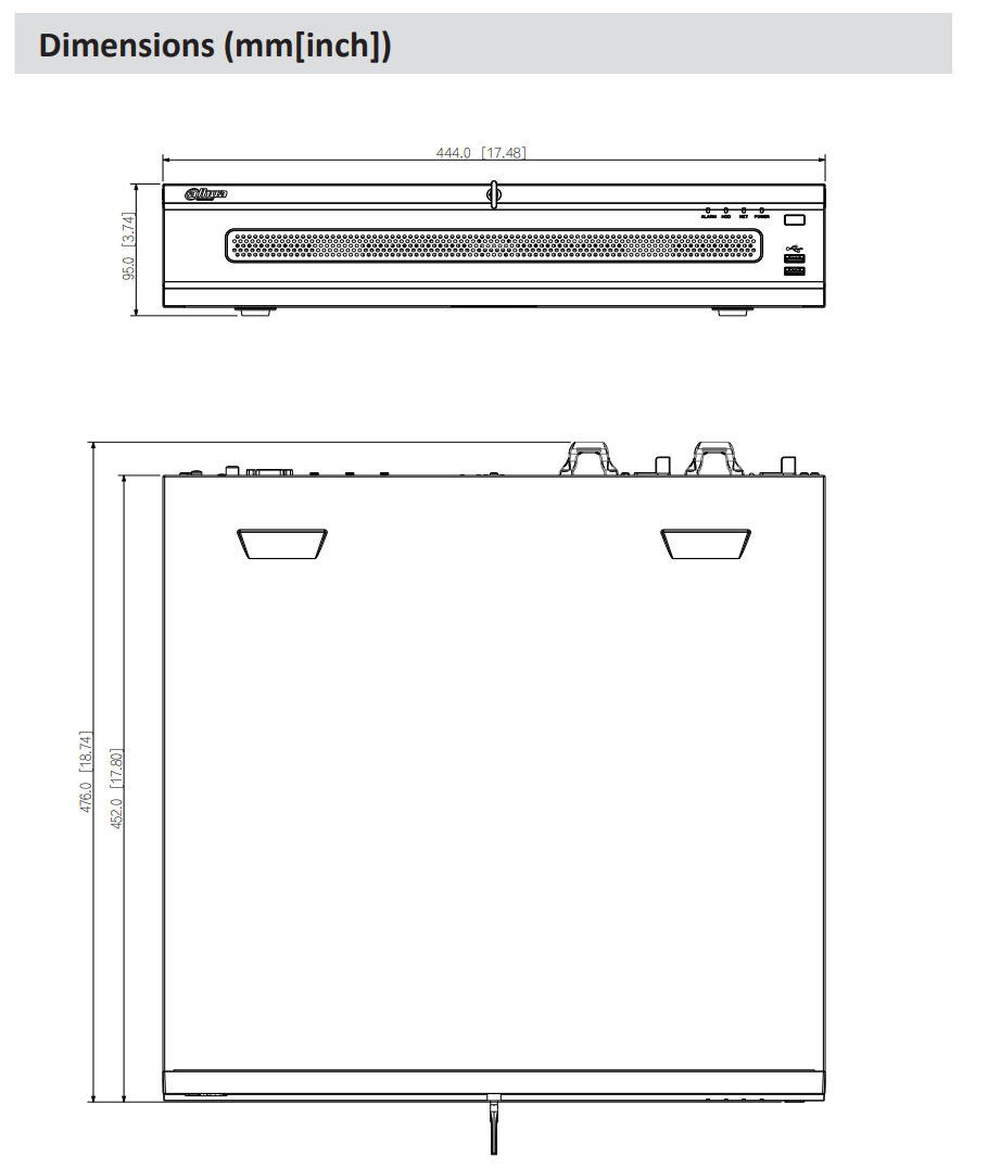 Dahua D-NVR608RH-128-XI Detailansicht Bild 5 | EPS