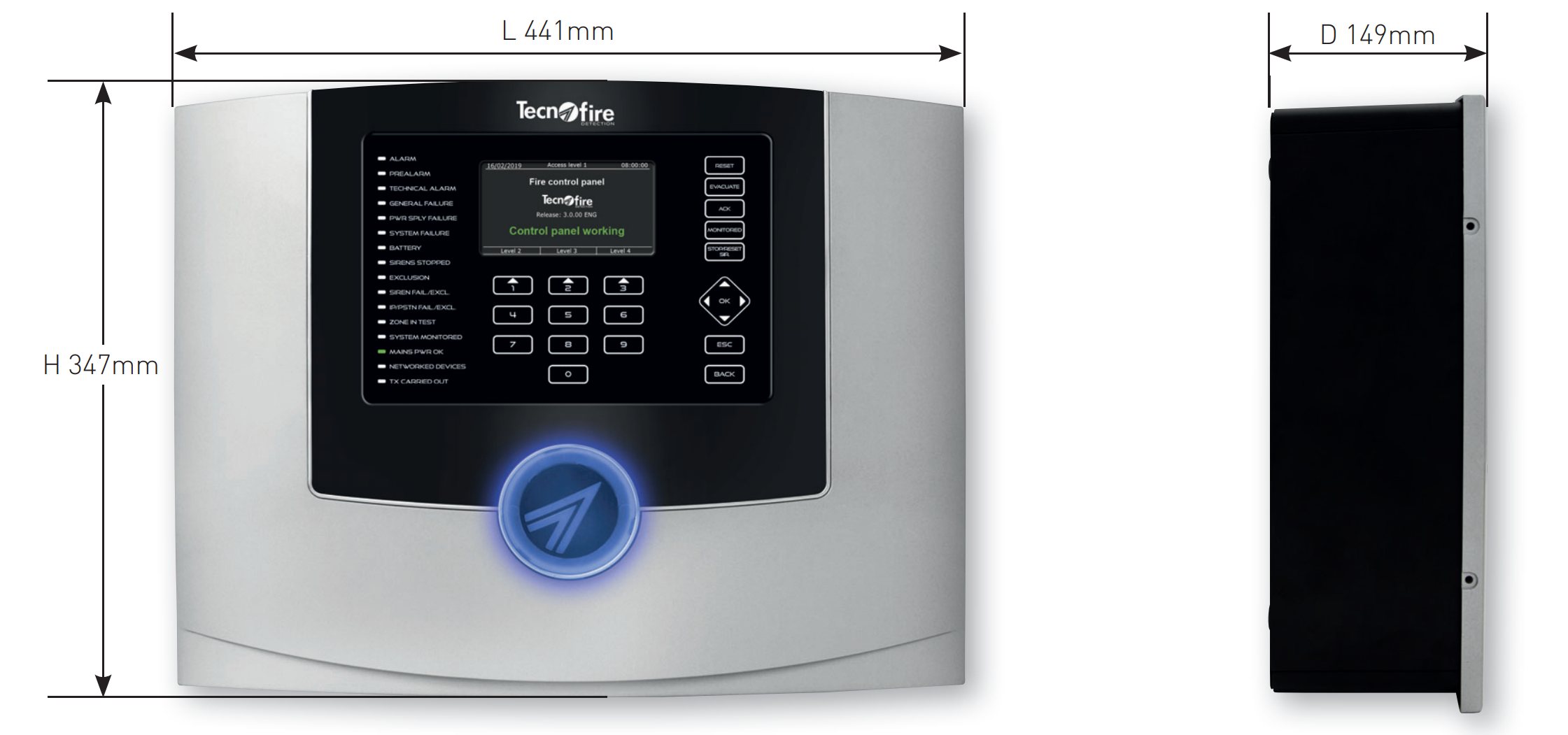 Tecnofire TF-A4-1192-DE Detailansicht Bild 4 | EPS