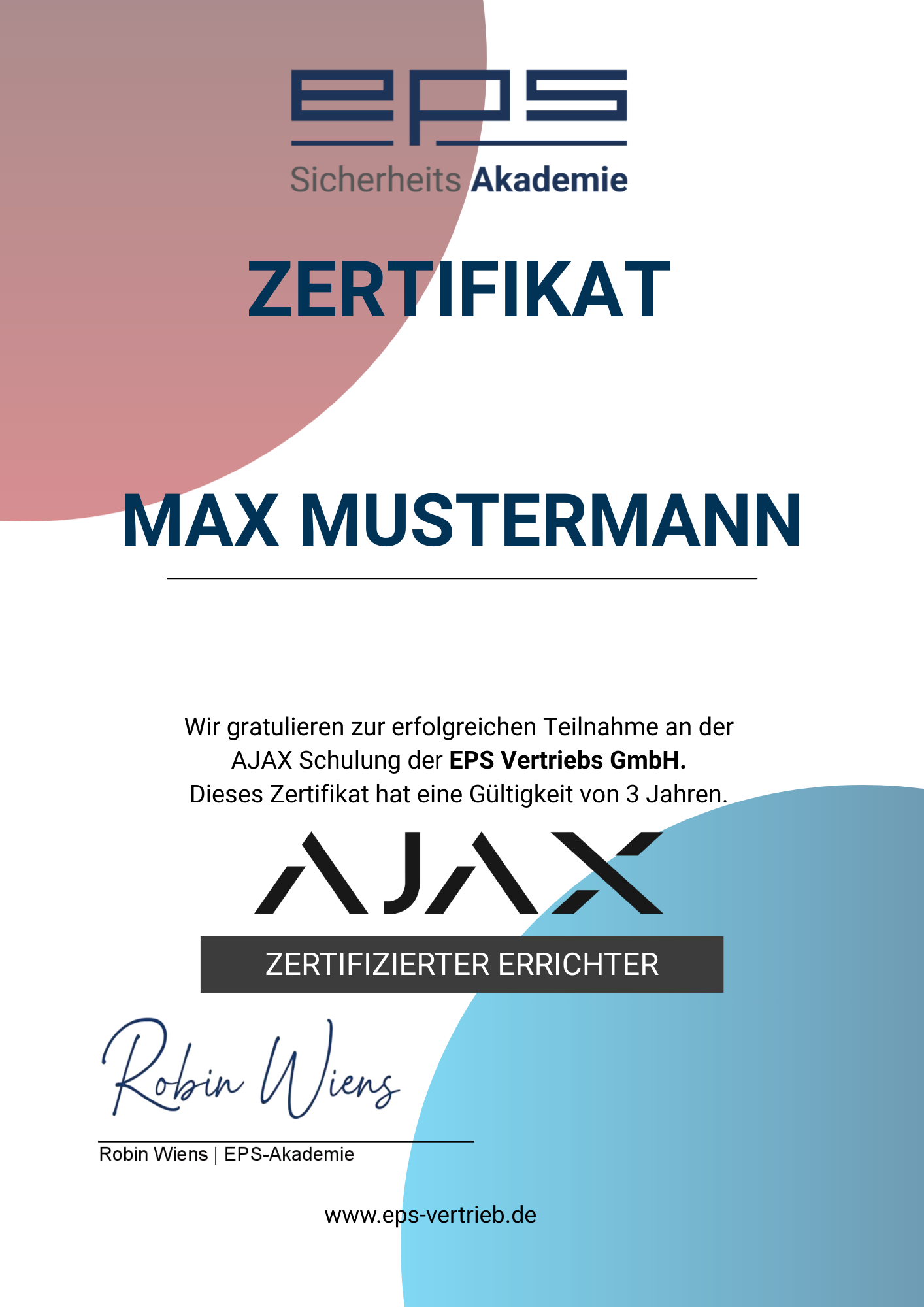 AJAX Schulungen