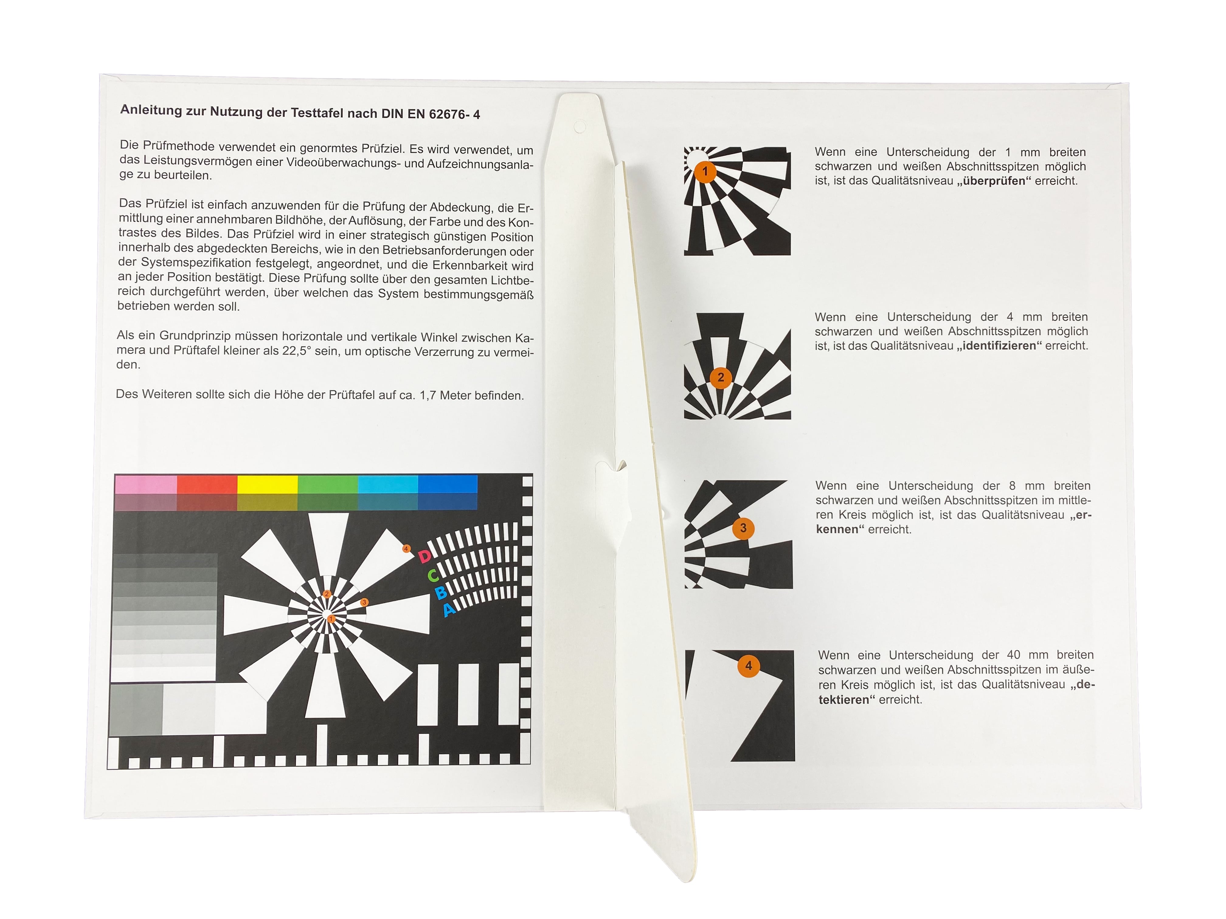 BHE D-VIDEOTESTTAFEL BHE D-VIDEOTESTTAFEL Detailansicht Bild 4 | EPS