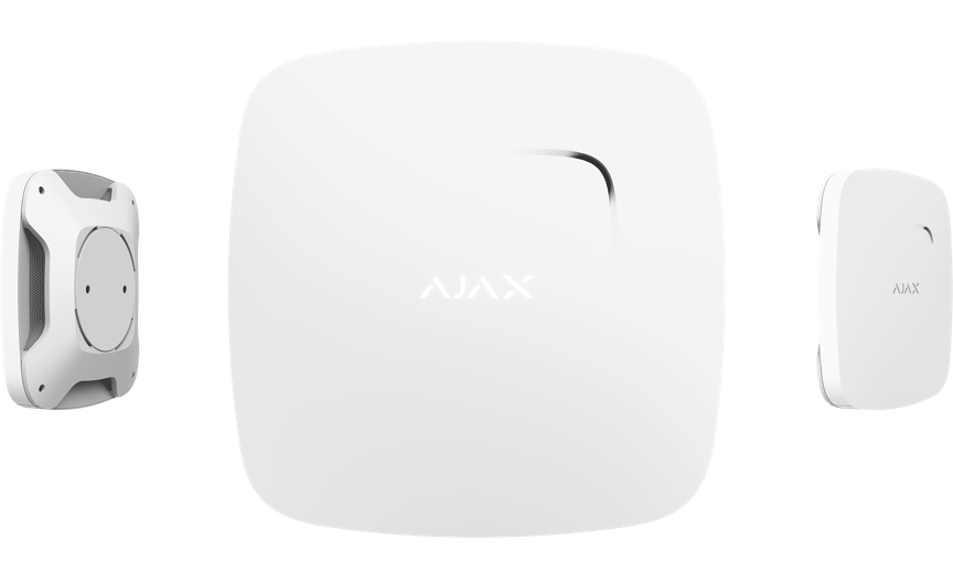 Ajax FireProtect Plus (with CO) Weiß Detailansicht Bild 3 | EPS