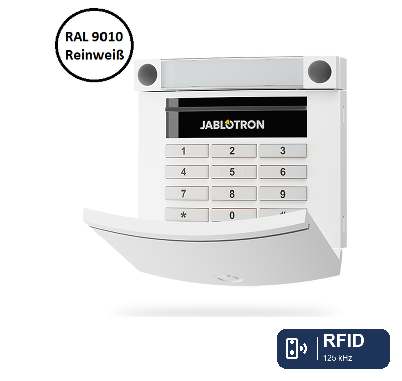 JA-153E-WH Drahtloses Zugangsmodul mit RFID und Tastatur