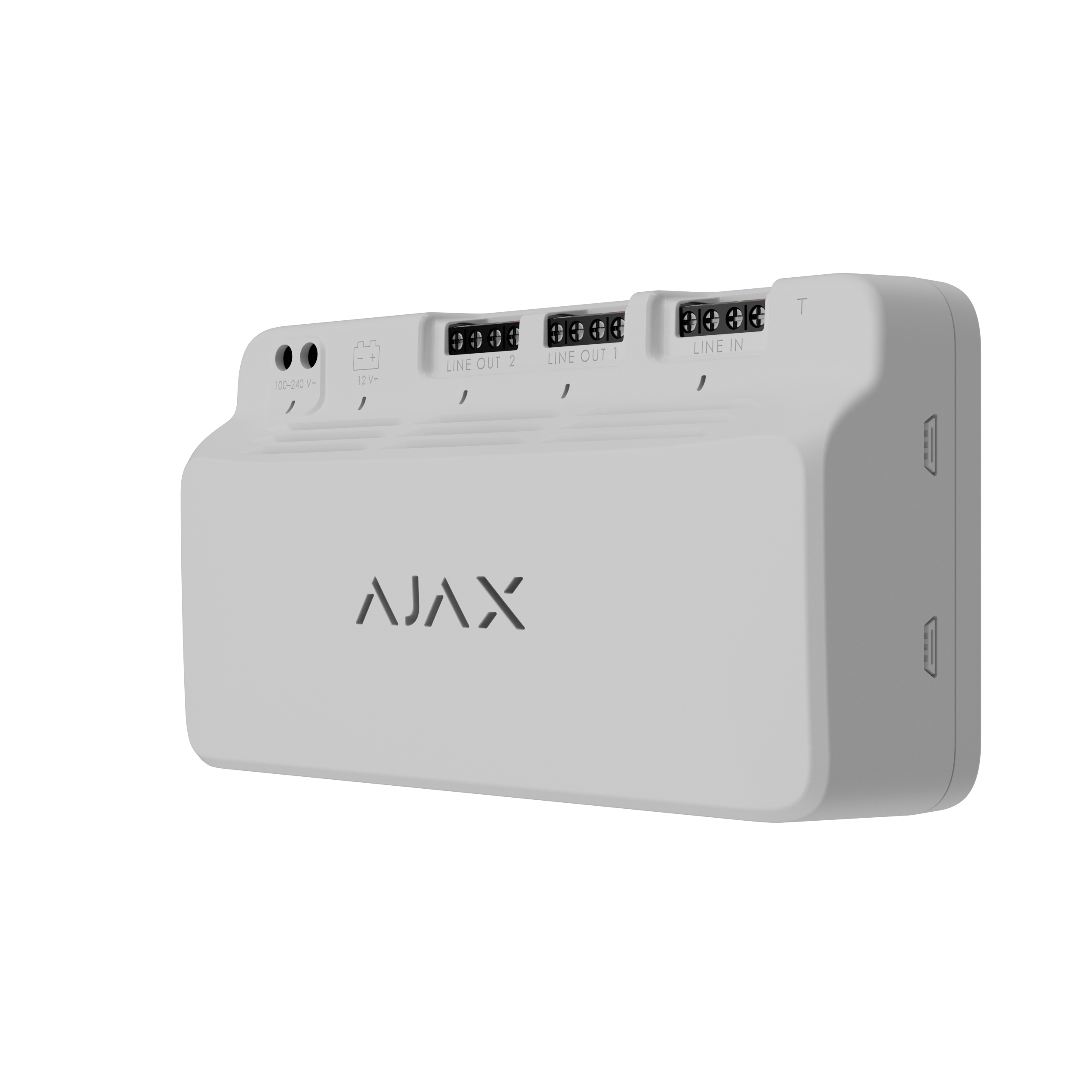 Ajax Superior LineSupply (75 W) Fibra Weiß Detailansicht Bild 3 | EPS