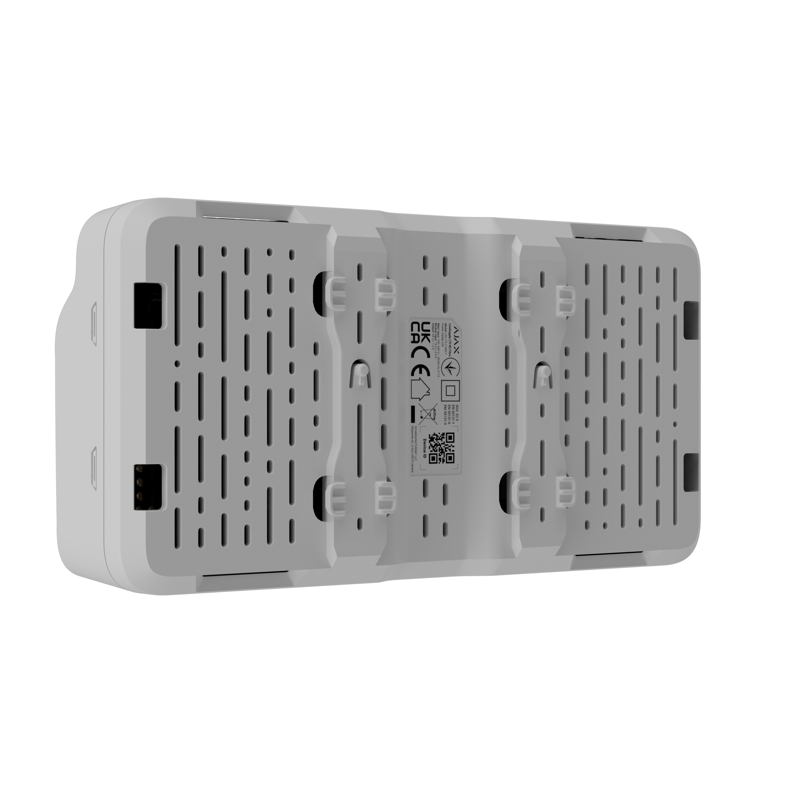 Ajax Superior LineSupply (75 W) Fibra Weiß Detailansicht Bild 5 | EPS