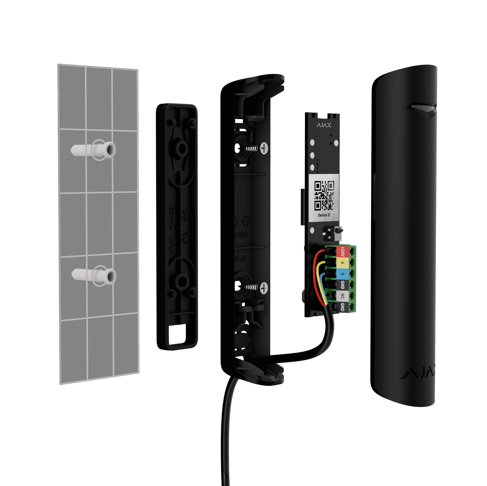Ajax Superior DoorProtect G3 Fibra Schwarz Ajax Superior DoorProtect G3 Fibra Schwarz Detailansicht Bild 4 | EPS