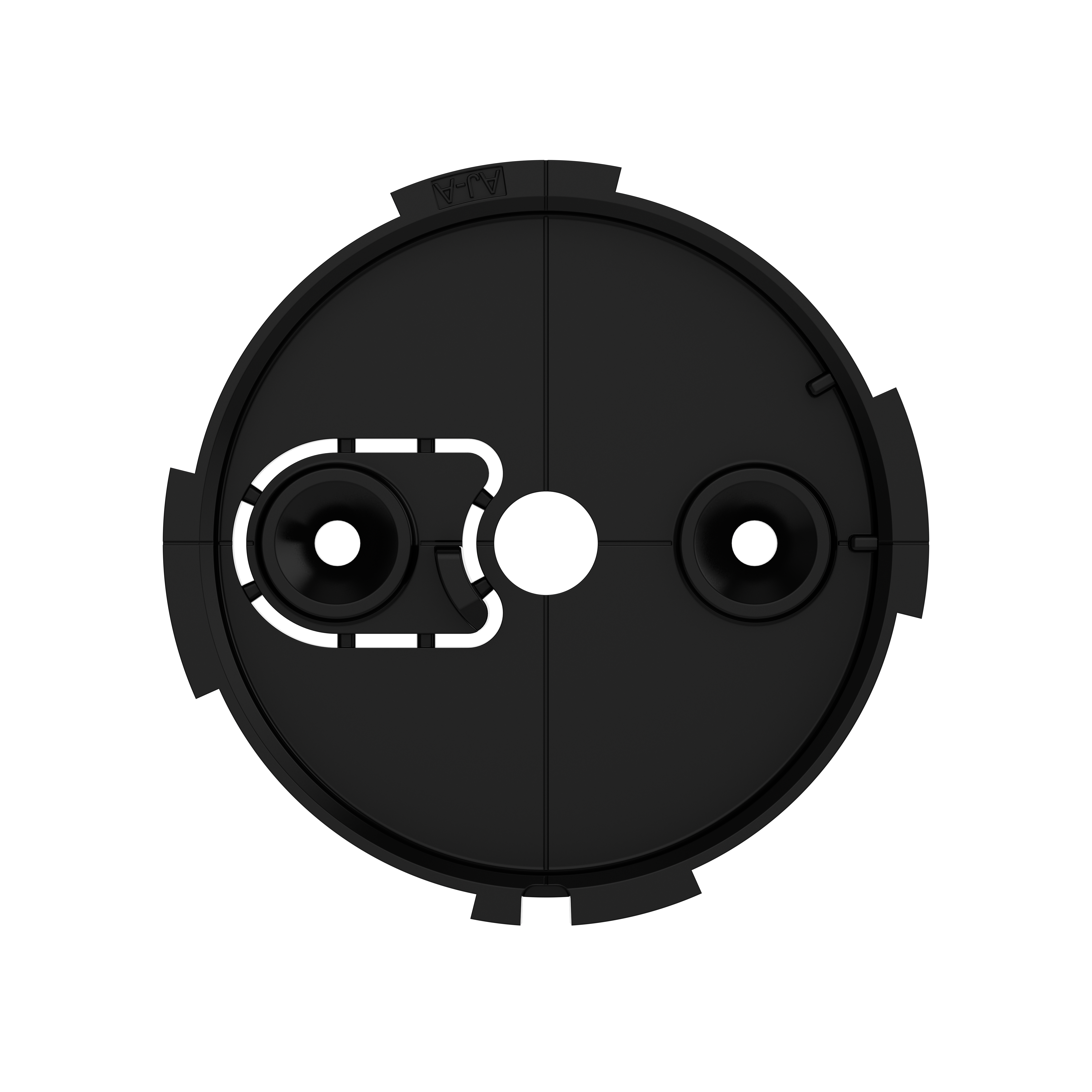 SmartBracket Superior HomeSiren schwarz