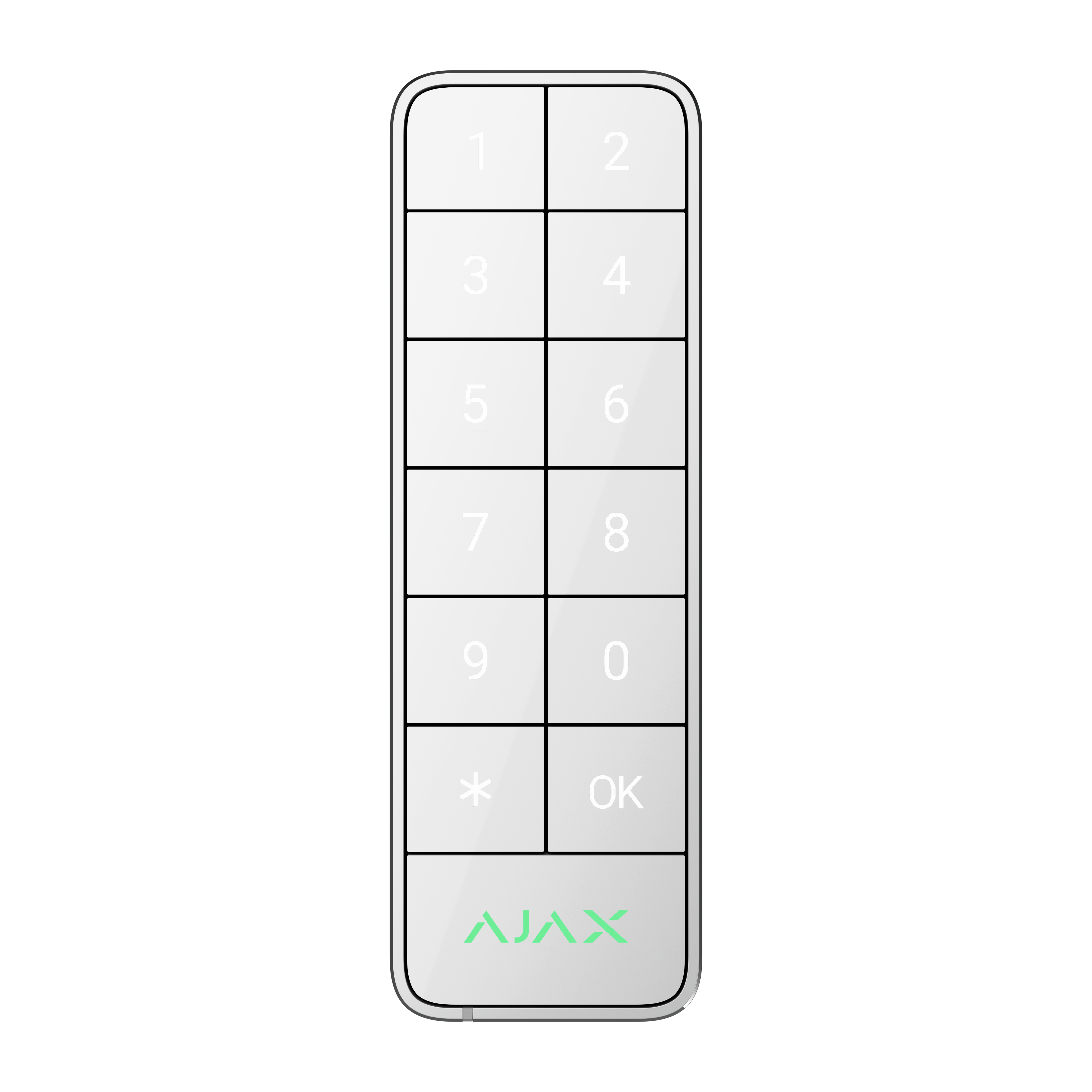 Ajax Superior KeyPad Outdoor Fibra Weiß Ajax Superior KeyPad Outdoor Fibra Weiß Detailansicht Bild 11 | EPS